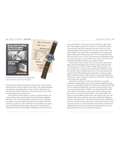 New Mags - Small Luxuries Watches Bog
